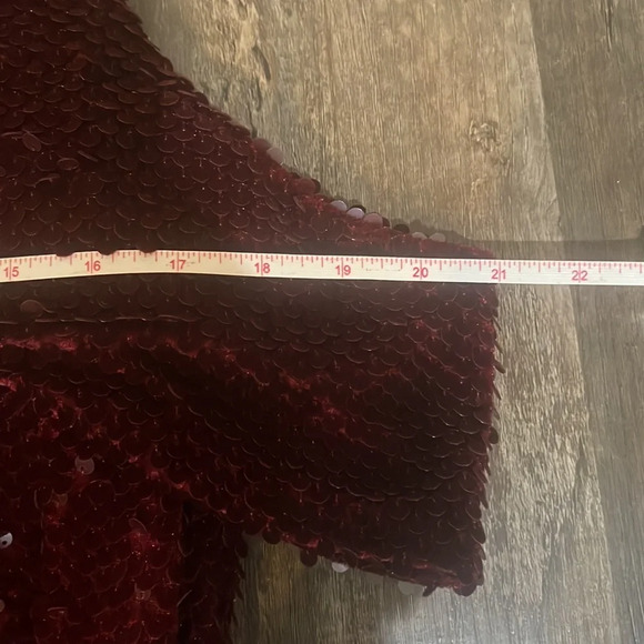 NWT Lavish Alice Purple Velvet Sequin Dress - Picture 11 of 16